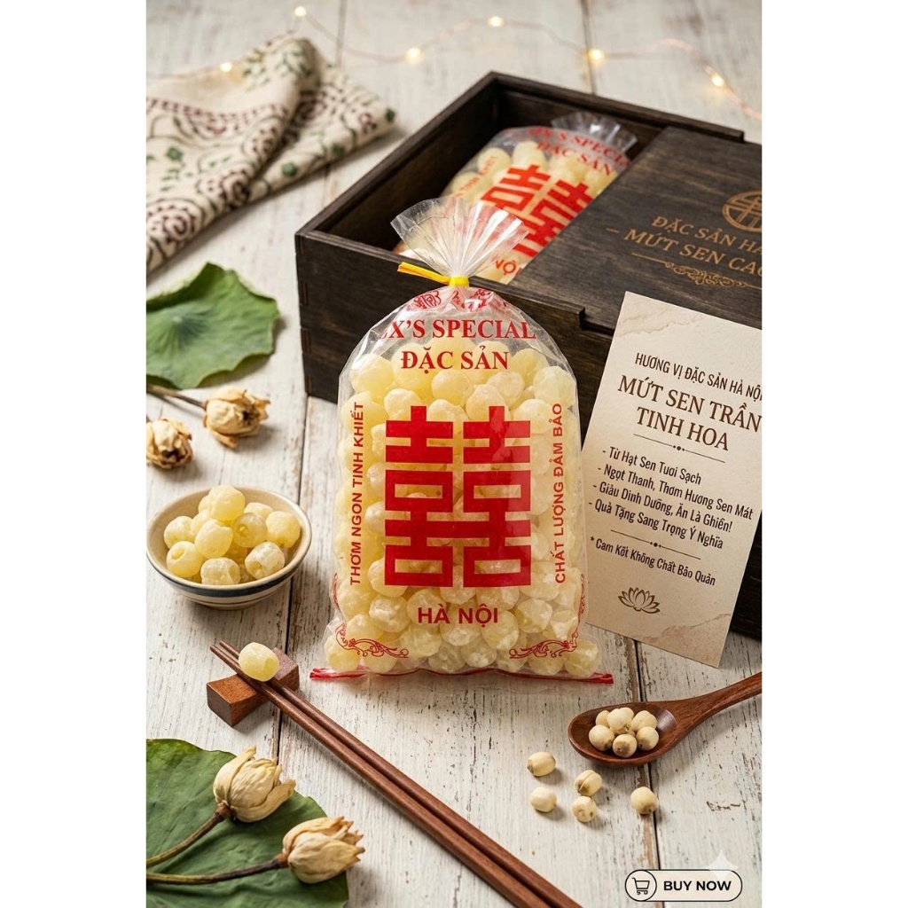 Mứt Sen Làm Bánh Trung Thu