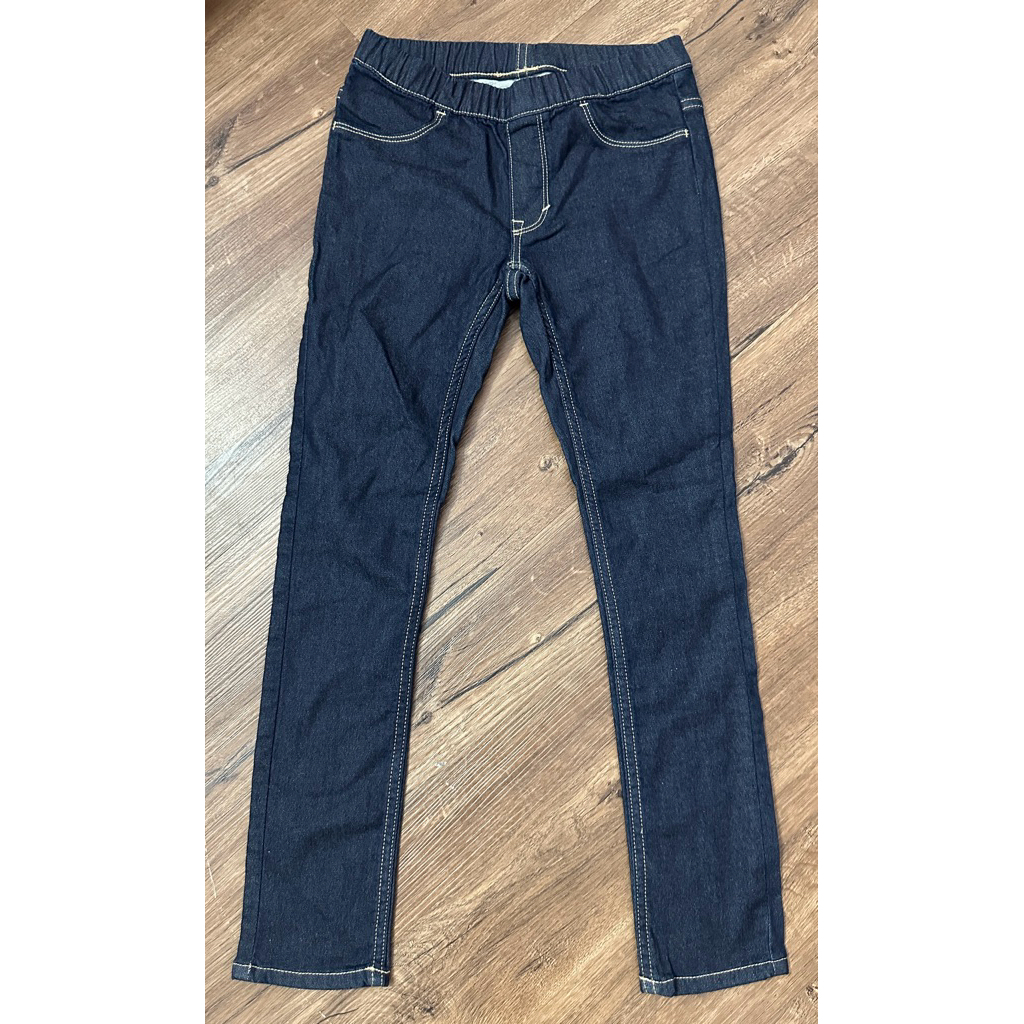 Quần jeans bé gái cạp chun HM size 7-8 tuổi