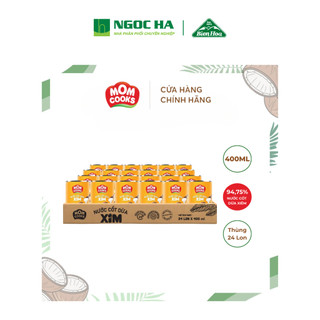 Combo 3 lon Nước Cốt Dừa Mom Cooks 400ml/lon