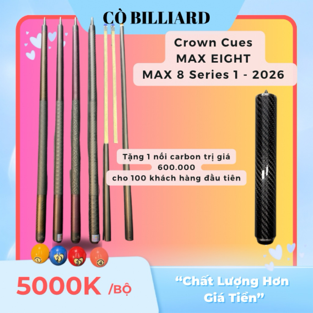 CROWN CUES MAX 8 series 1 2026