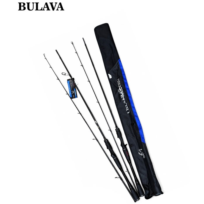 Cần lure Bulava Uranus 2025 cao cấp, phôi xoắn X, khoen Fuji SiC, máy đứng máy ngang