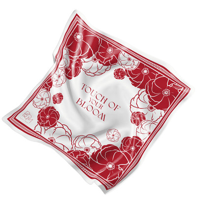 [GIFT] KHĂN LỤA VUÔNG B.O.M MU
