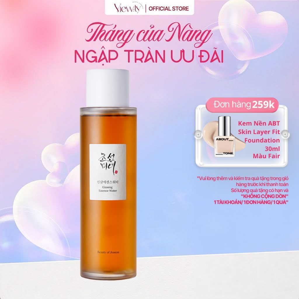 [HM] Toner nhân sâm cấp ẩm Beauty Of Joseon Ginseng Essence Water 150ml [m]