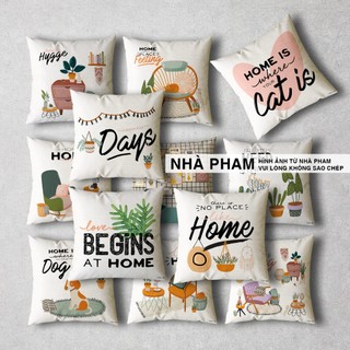 GỐI TRANG TRÍ SOFA COZY HOME (No1-No20) (45x45cm)