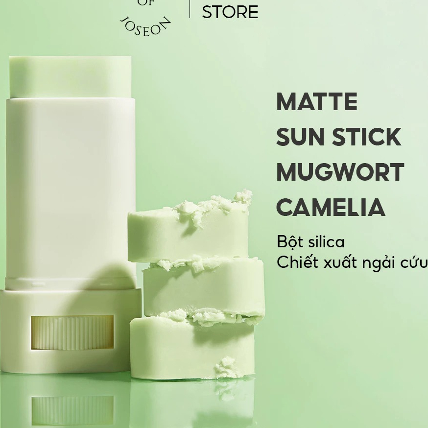 [HM] Thanh lăn chống nắng ngải cứu Beauty Of Joseon Matte Sun Stick Mugwort + Camelia SPF50+ PA++++ 