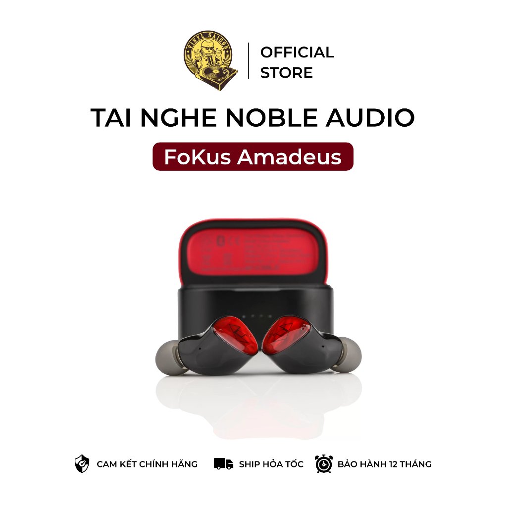 Tai nghe nhét tai không dây Noble FoKus Amadeus | Bảo hành 12 tháng