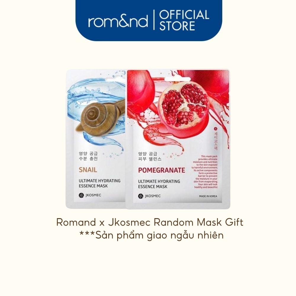 [Gift] Mặt nạ dưỡng da Romand x Jkosmec Random Mask Gift (Hàng tặng không bán)(Ngẫu nhiên)