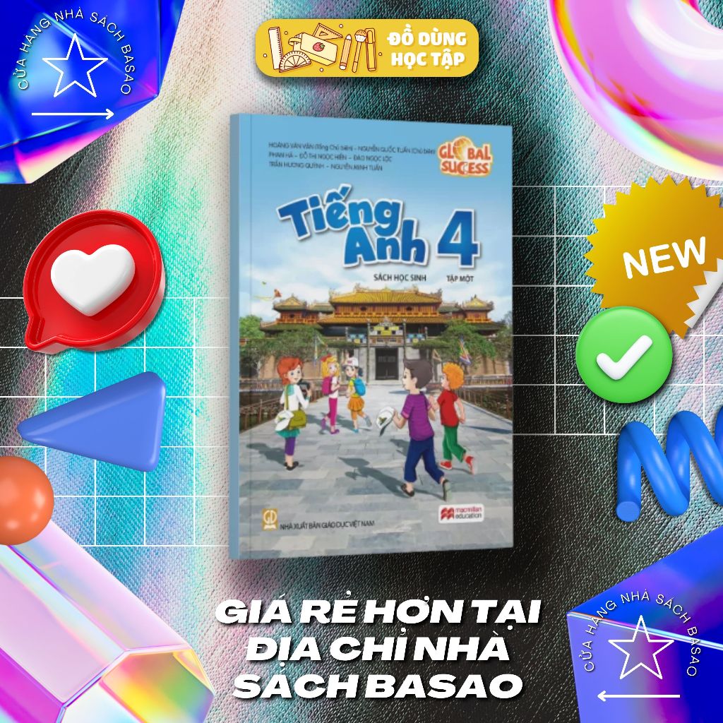 Tiếng Anh Lớp 4 Global Success 4 – Student Book