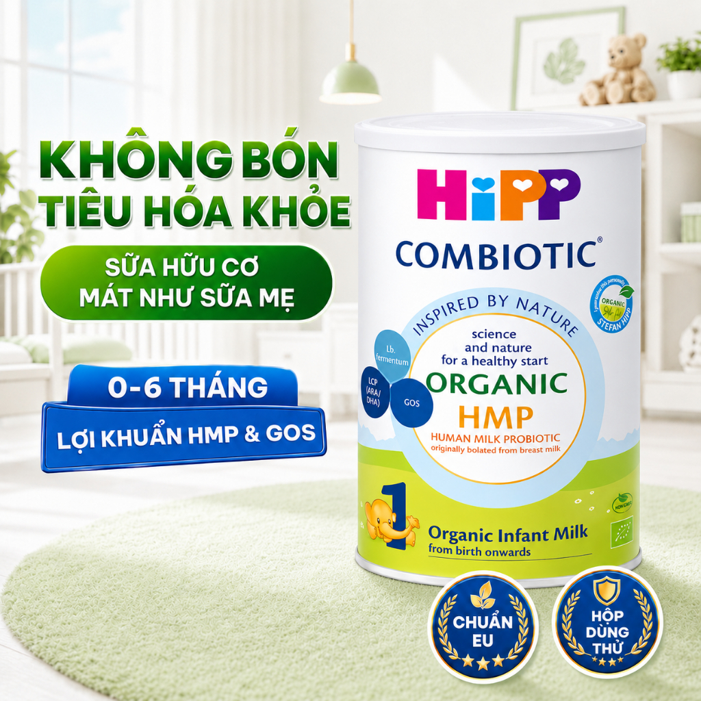 Sữa bột công thức HiPP 1 Organic Combiotic 350g