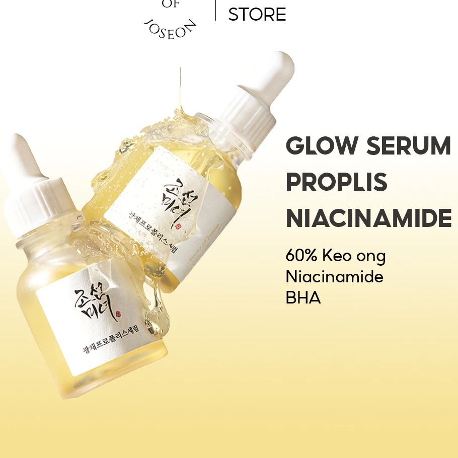 [HM] Tinh chất keo ong sáng da Beauty Of Joseon Glow Serum Proplis + Niacinamide 30ml [m]