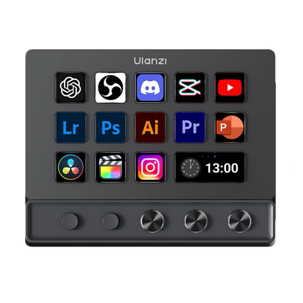 Bàn điều khiển ulazin D200H và D200x chuyên dụng dành cho streamer tích hợp 13 phím macro cao cấp