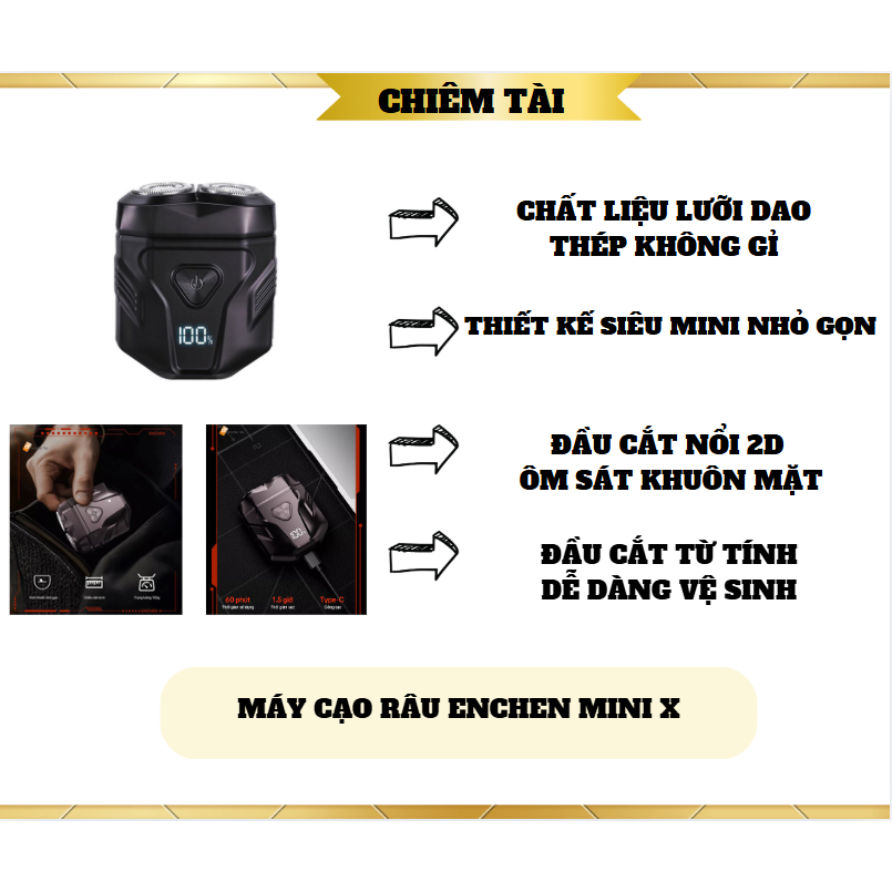 Máy cạo râu Enchen mini X