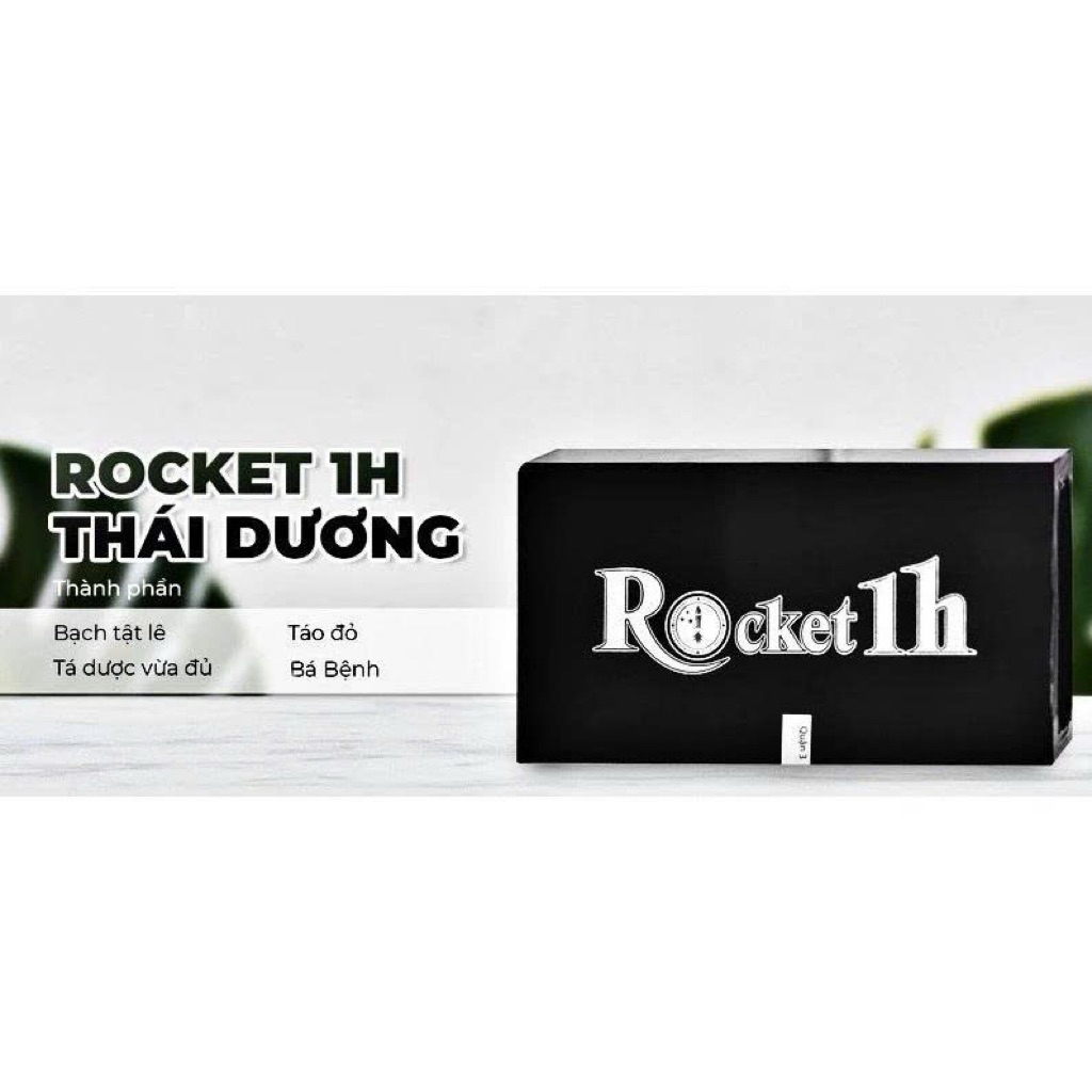 ROCKET 1H - HỘP 6V- BỔ THẬN TRÁNG DƯƠNG, TĂNG CƯỜNG SINH LỰC PHÁI MẠNH.
