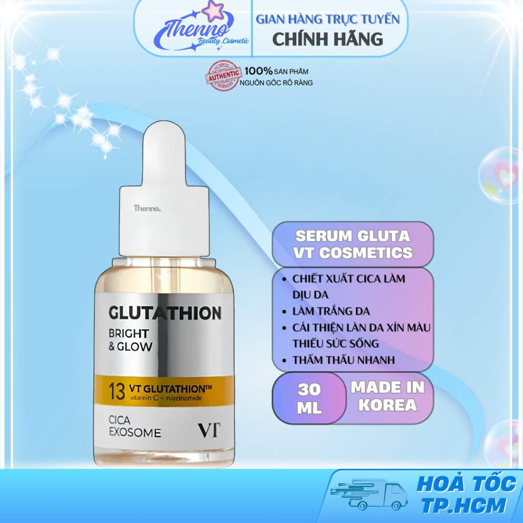 Tinh Chất Dưỡng Sáng Da VT Cosmetics G2 Brighetening Ampoule 30ml Hàn Quốc
