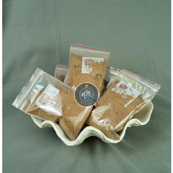 [Nepali & Indian Herbal Incense Powder] 50gram Bột Thanh Tẩy Đàn Hương Trắng 5 Vị & 7 Vị Kathmandu N