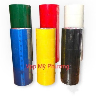 (2 CUỘN) Băng keo 4,8F 100yds - Băng keo chất liệu OPP NHIỀU MÀU SẮC cao cấp, dùng đóng hàng, dán thùng