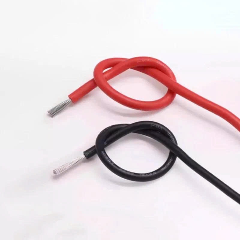 Dây silicone chịu nhiệt siêu dẻo 18awg 20awg 22awg 24awg nguyên cuộn