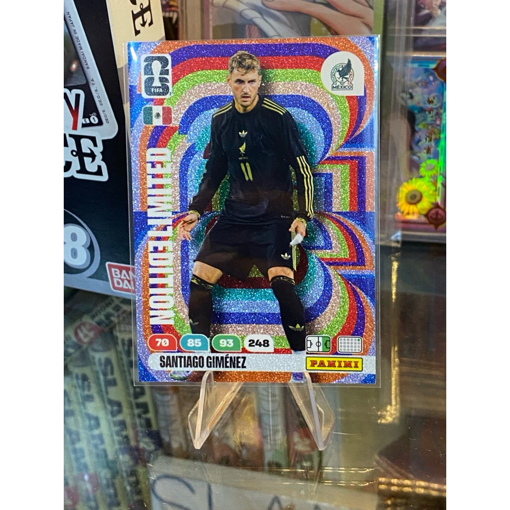 Thẻ Cầu Thủ Gimenez Panini World Cup 2026 Áo Mexico Limited Edition