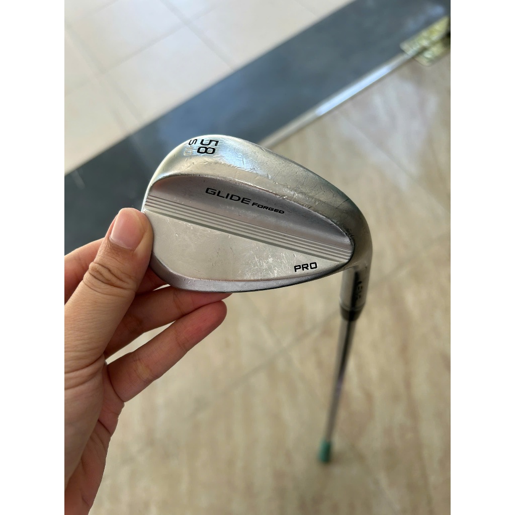 2nd Ping Glide Forged Pro T Grind Wedge 58° Flex-S NS Pro Modus3 Tour Steel - Secondhand - 7408