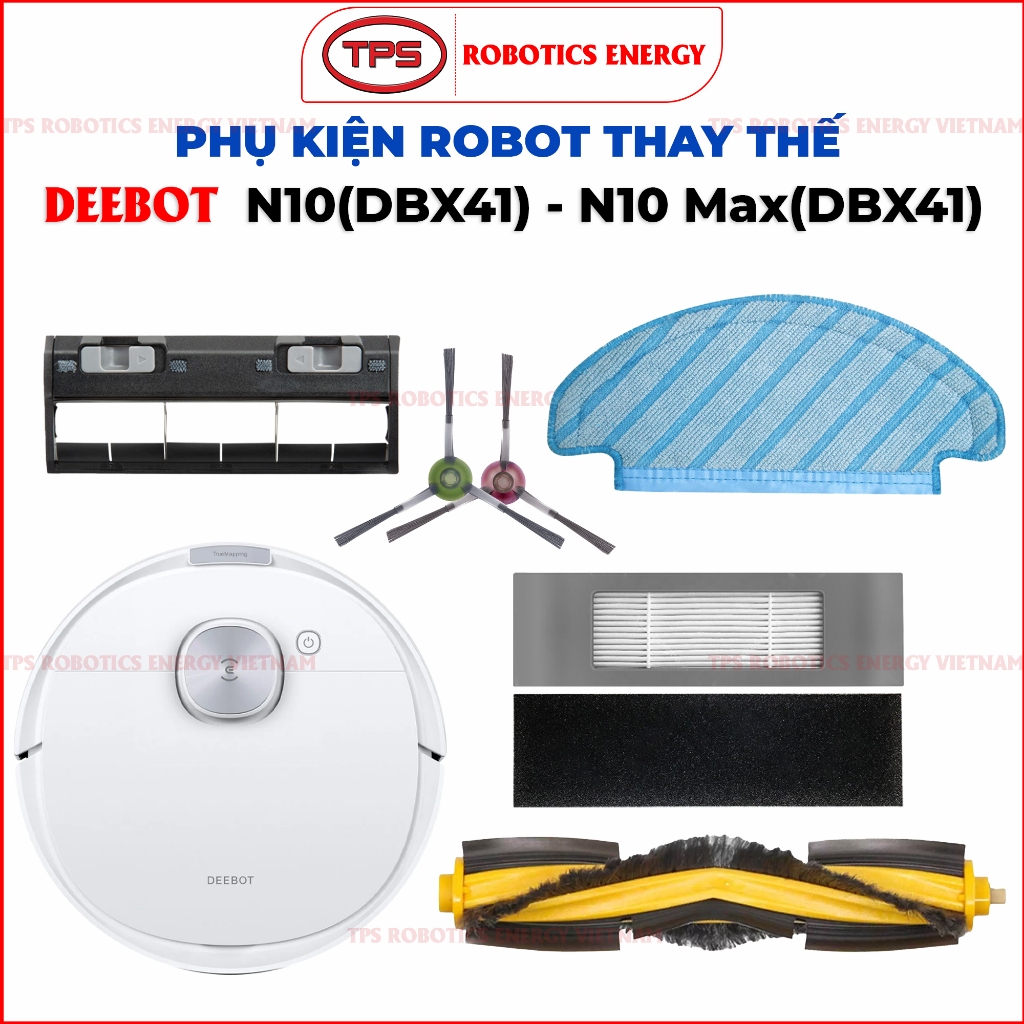 PHỤ KIỆN ROBOT THAY THẾ DEEBOT  N10(DBX41) - N10 MAX(DBX41)