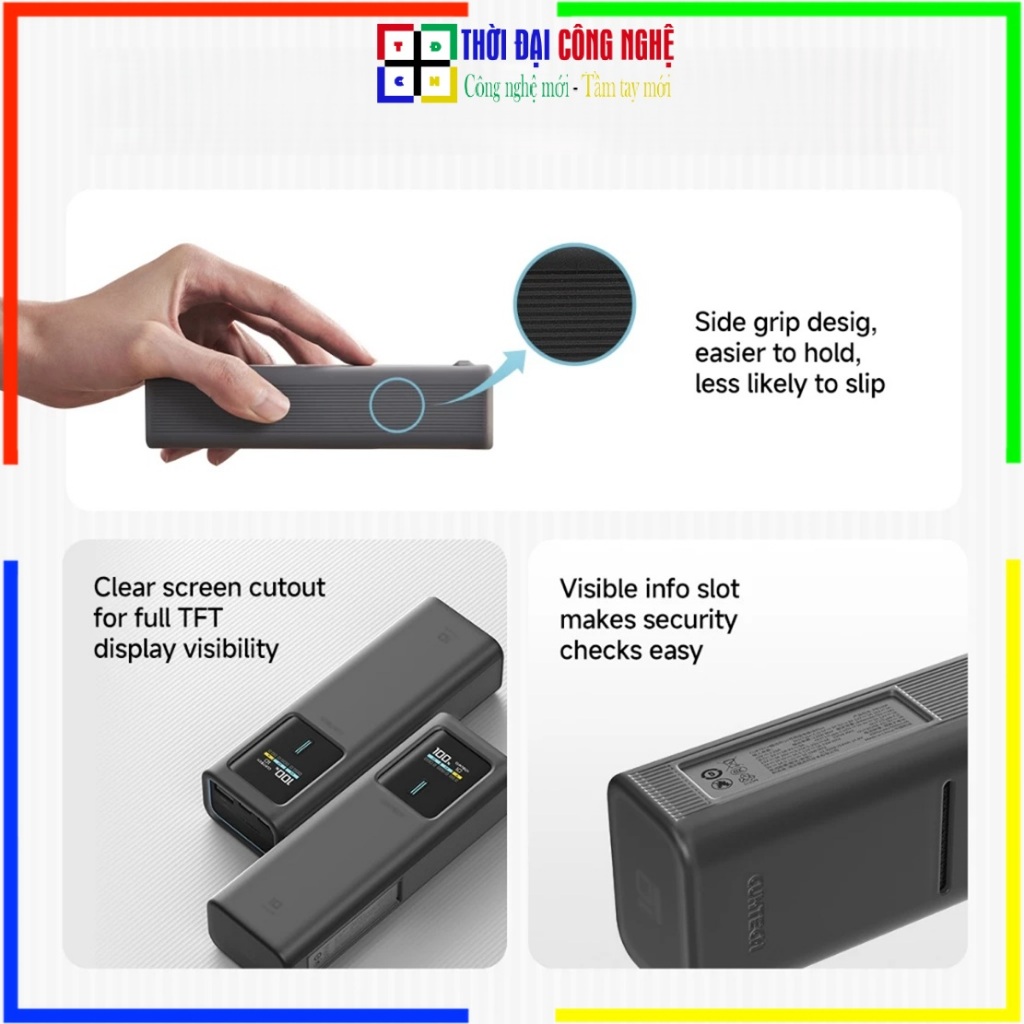 Ốp Silicone Bảo Vệ Pin Dự Phòng CUKTECH Cho 10P / 15U / 10Mini / 10 - Chống Trầy Xước Va Đập - Hàng 