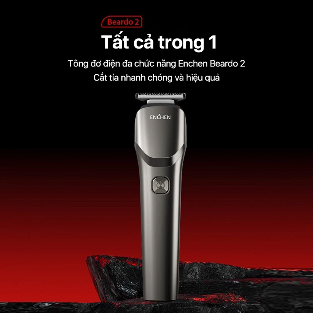 Tông đơ cắt tóc Enchen Beardo 2 | Enchen Boost - Hàng Chính Hãng