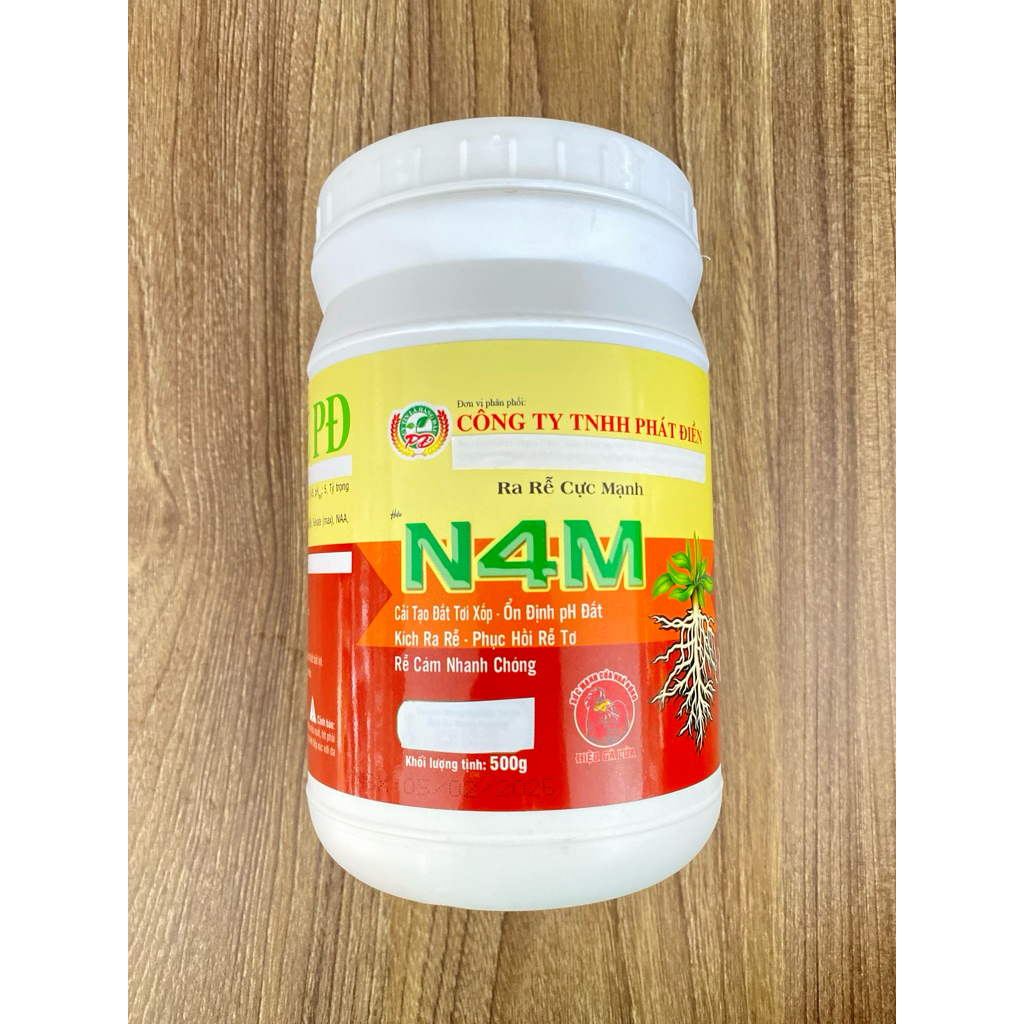 N4M hũ 500g ra rễ cực mạnh