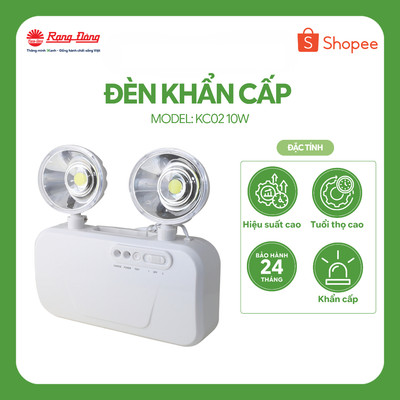 Đèn LED Khẩn cấp 10W Rạng Đông D KC02/10W
