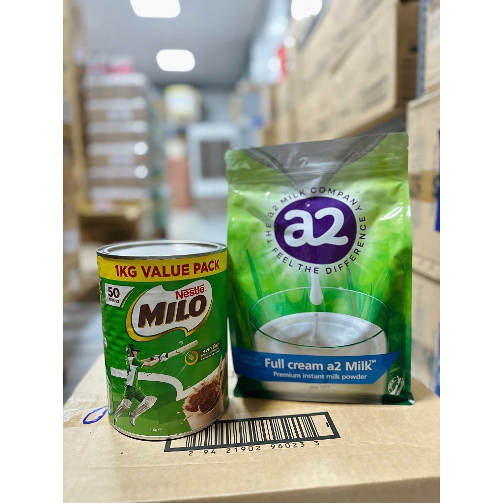 COMBO SỮA A2 TÚI + SỮA BỘT MILO ÚC
