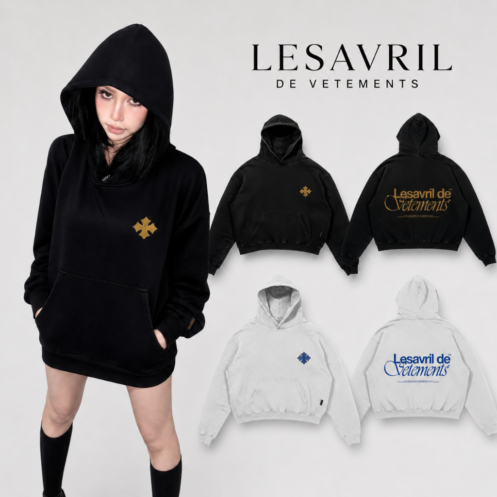 Áo Khoác Nỉ Lumineux Hoodie - Lesavril de Vetements