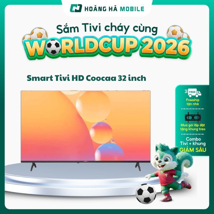 Tivi thông minh Smart Tivi HD Coocaa 32 inch 32S3U+ - Chính hãng