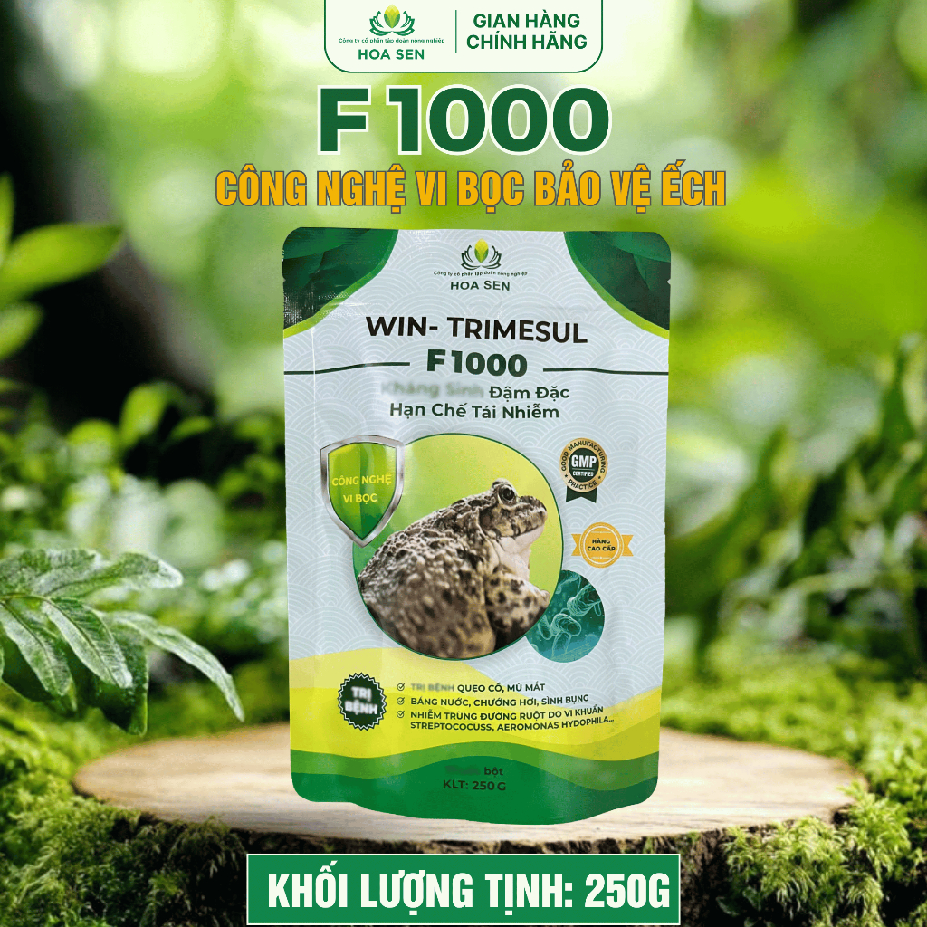Hoa Sen – Chế Phẩm Sinh Học F1000 Hoa Sen Túi 250G Công Nghệ Vi Bọc Nano Hỗ Trợ Bảo Vệ Phòng Ngừa Tă