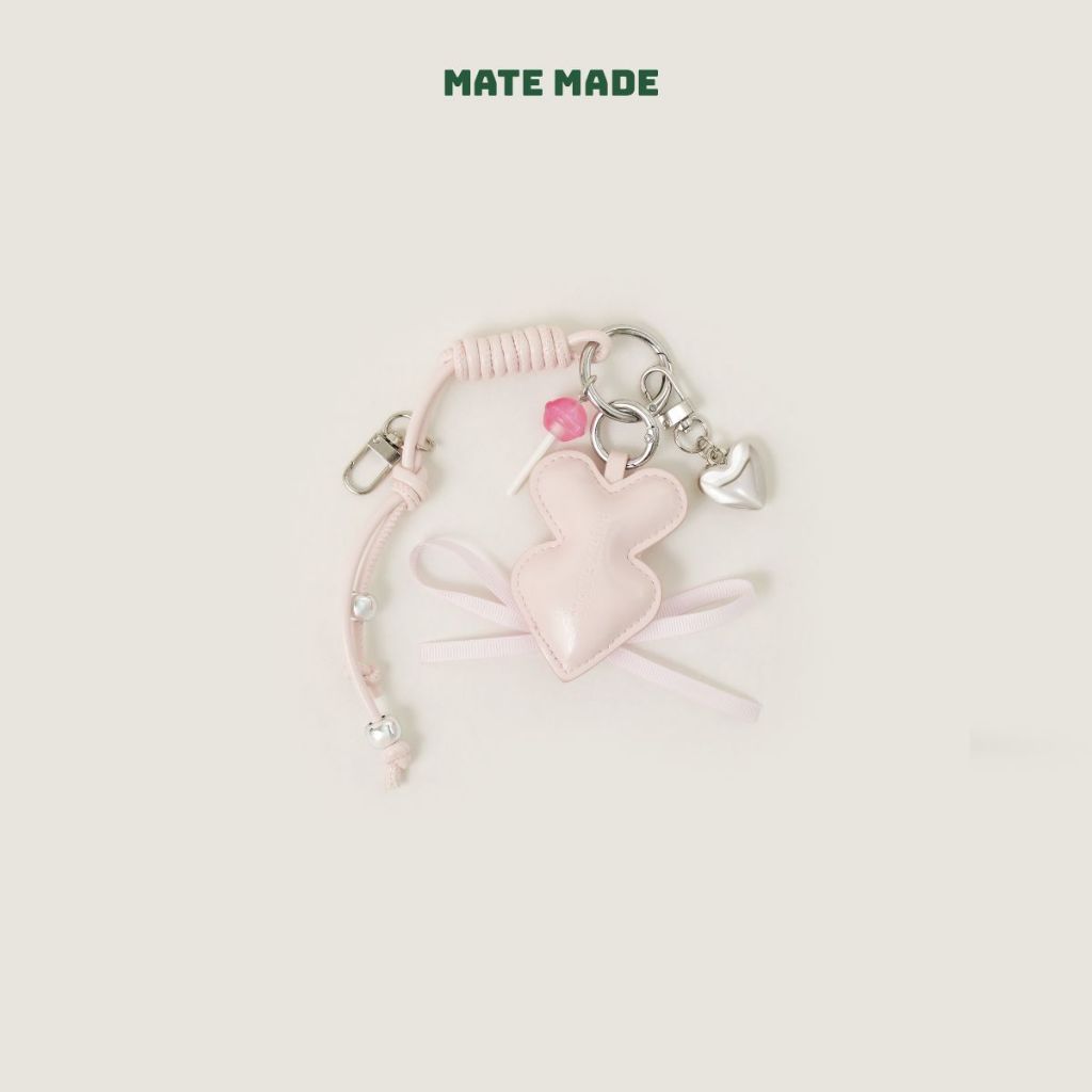 Charm Thời Trang MATE MADE Douple Heart Thiết Kế Độc Quyền 4 Màu