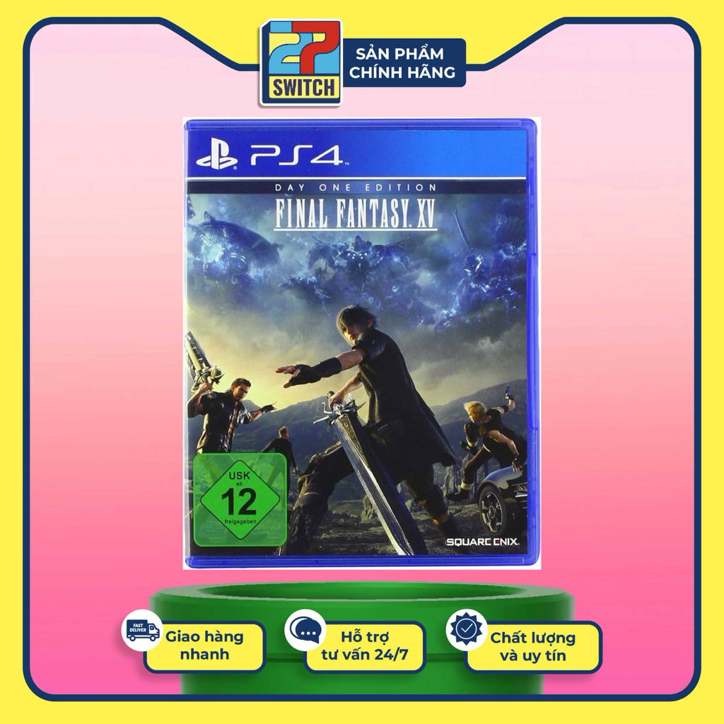 Đĩa Game Final Fantasy XV Day One Edition PS4