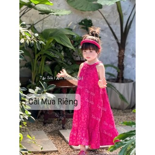 Váy Gấm Cho Bé Chất Liệu Mềm Mịn Dày Dặn, Đường May Chỉnh Chu Đẹp ( Ảnh Chính Chủ )
