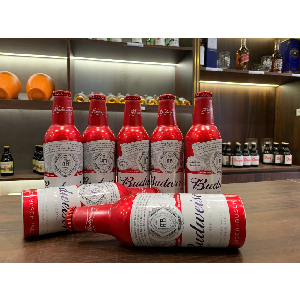 Thùng 24 Chai Bia Budweiser Alu 355ml