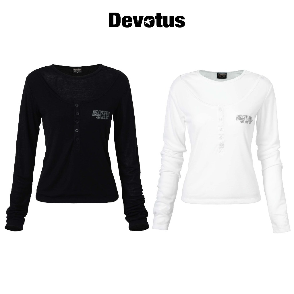 ÁO TAY DÀI thun 8836 COLD form ôm body Devotus Local Brand Unisex - COLD LAYER LONGSLEEVE