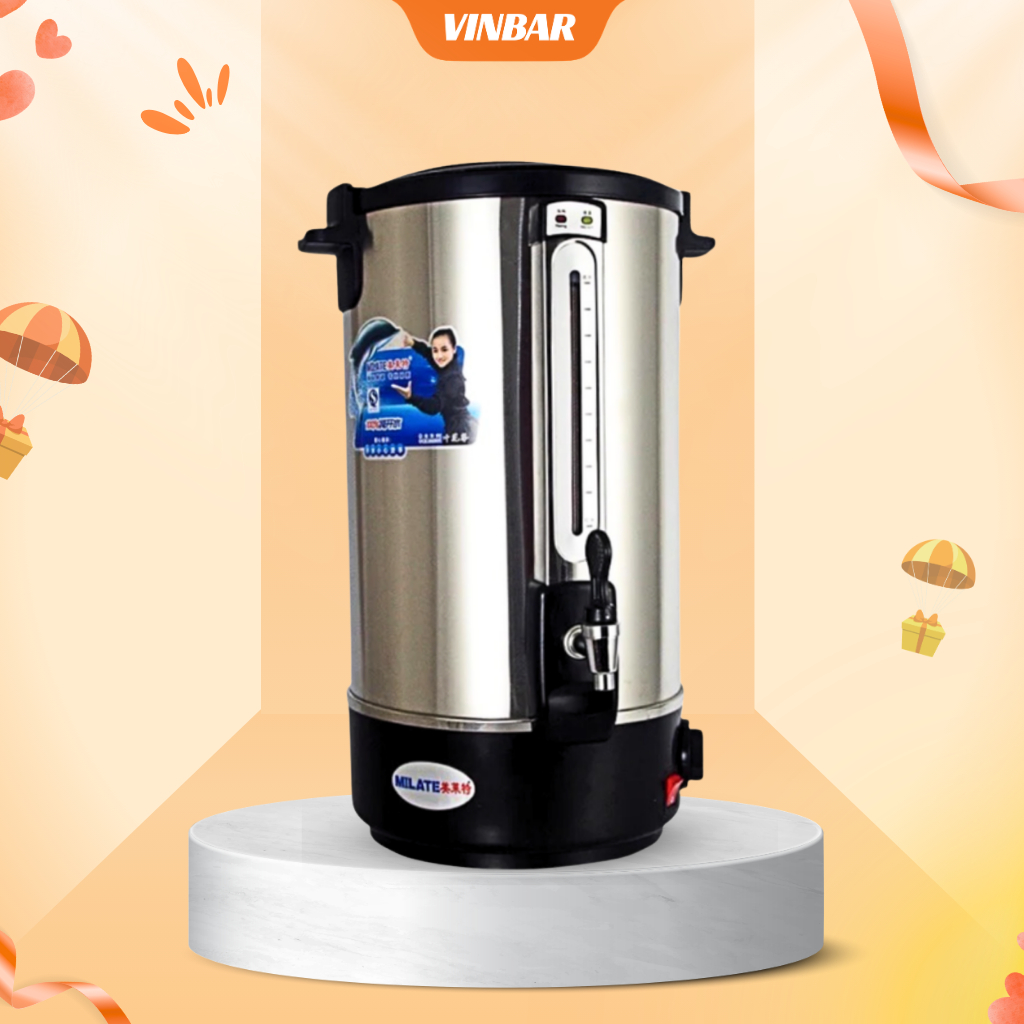 BÌNH ĐUN ĐIỆN 10 LÍT MILATE ( DT THỰC 7.9 L )