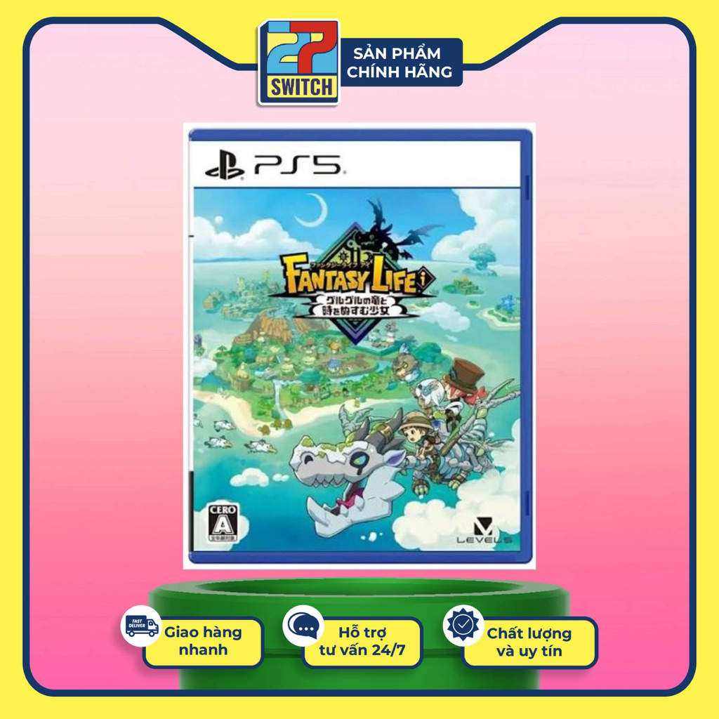 Đĩa Game FANTASY LIFE i: The Girl Who Steals Time PS5