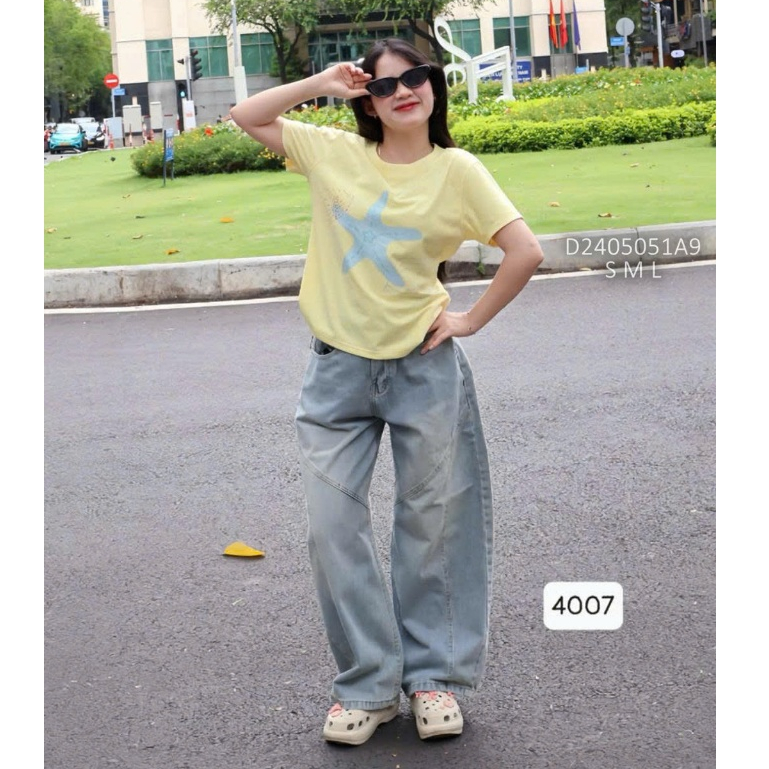 Quần jean baggy dáng thụng hàng đẹp TOMBI SHOP