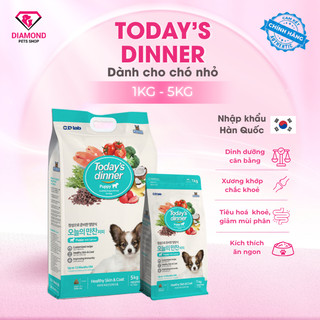 THỨC ĂN HẠT cho chó CÂN BẰNG DINH DƯỠNG TODAY'S DINNER PUPPY