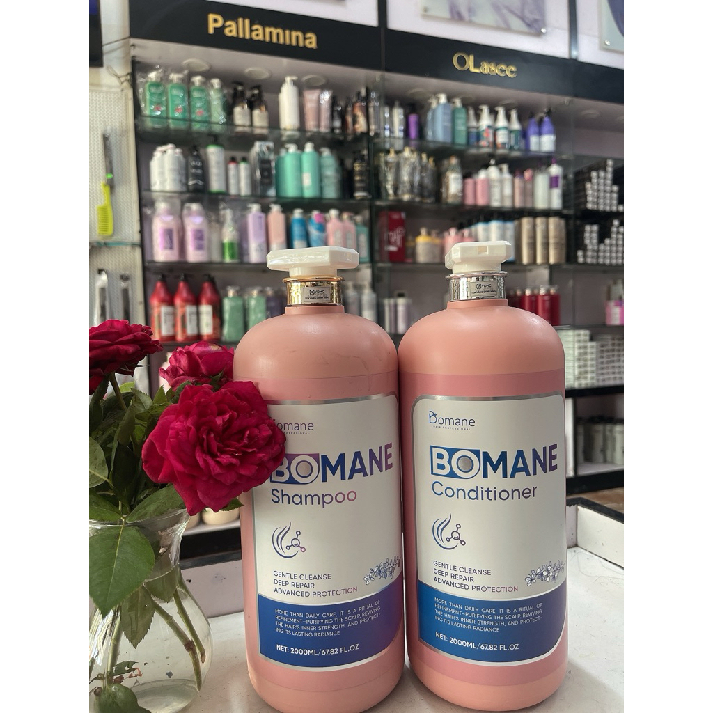 Gội xả Bomane 2Lít phục hồi tóc