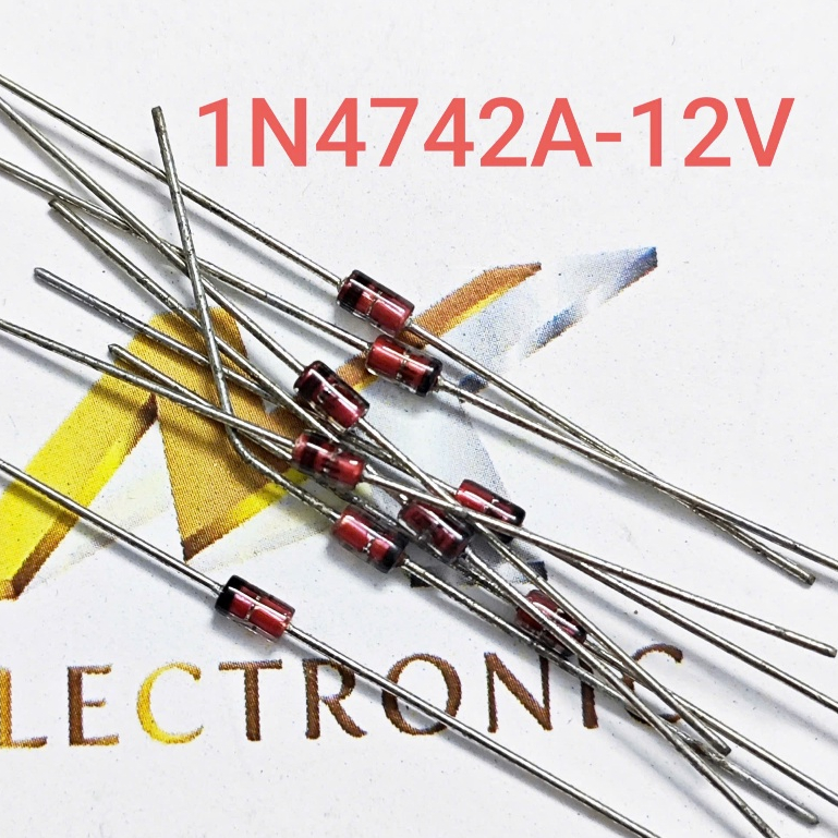 (Combo 20 con) Diode zener 12V 1W 1N4742A (combo)