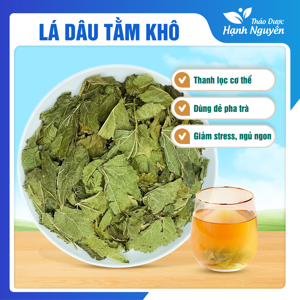 Lá dâu tằm khô 100g (Tang diệp)
