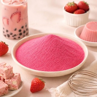 Bột dâu, Bột Hương Dâu  Tạo Màu, Tạo Mùi Dâu Làm Bánh, Pha Chế, Kem, Kẹo nougat