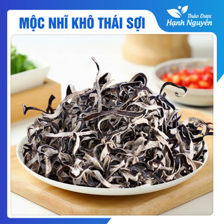 Mộc nhĩ khô thái sợi 50g (Hàng sạch, thơm ngon, tiện lợi) - Thảo Dược Hạnh Nguyên