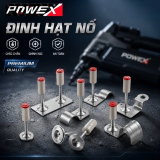 Đinh hạt nổ cho máy bắn đinh bê tông sắt thép, cố định chắc chắn, tiện lợi khi thi công