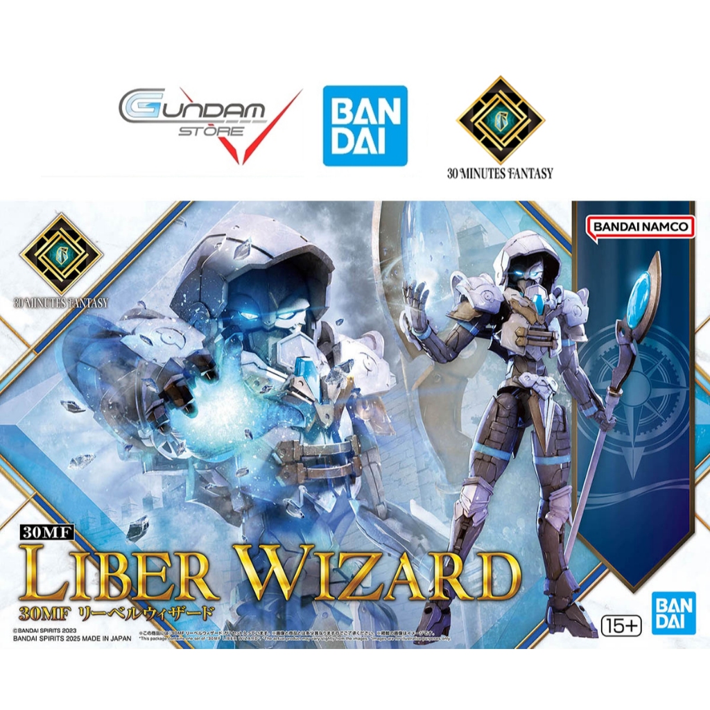 Mô Hình Lắp Ráp 30MF Liber Wizard Bandai 30 Minutes Fantasy Chính Hãng
