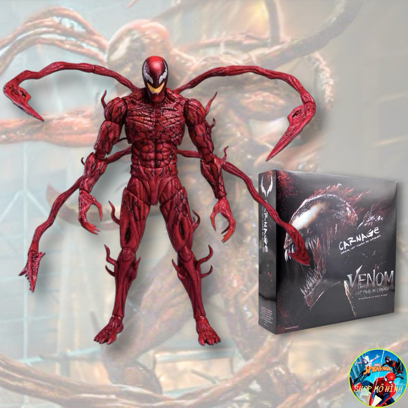S.H.Figuarts Carnage (Venom: Let There Be Carnage) Bandai Tamashii Nations - Marvel
