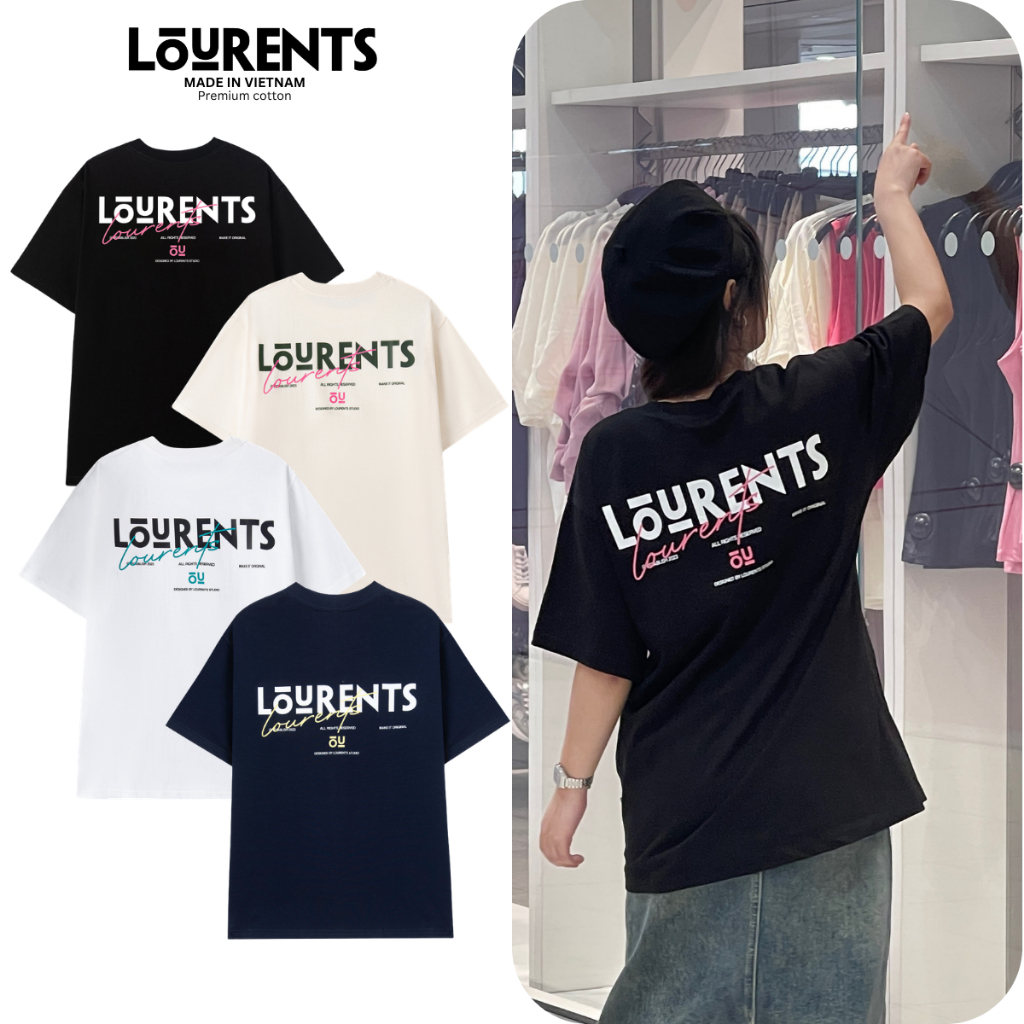 Áo Thun Unisex Local Brand Lourents Signature Tee - TEE1